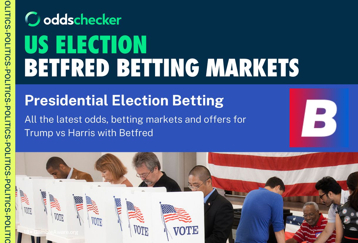 Betfred US Presidential Election Odds, Markets and Bets for Trump v