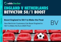Euro 2024 Betting Offers: BetVictor 50/1 England to Make the Final Promotion
