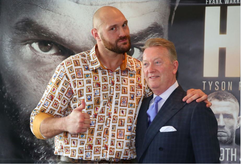 Tyson Fury has confirmed an opponent for his return - Bookies make it a non-contest