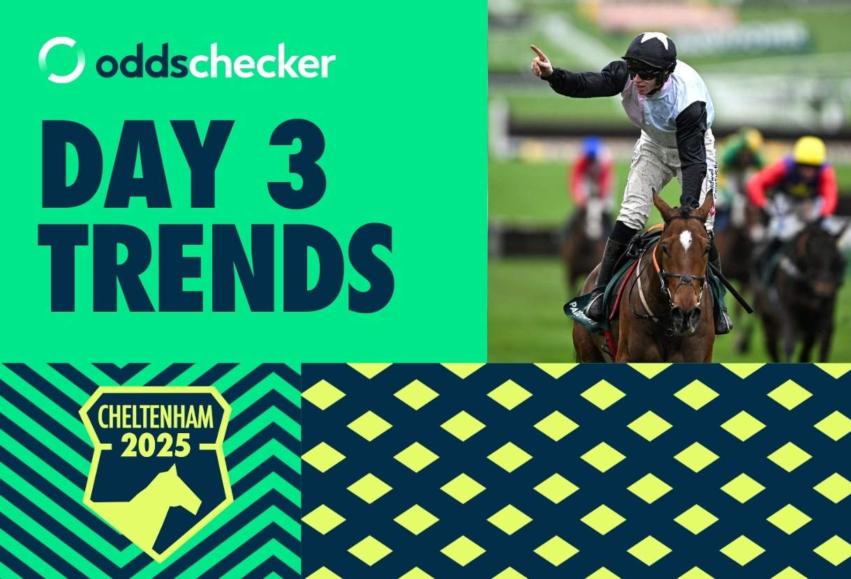 Top 10 Betting Trends for Cheltenham Day 3 including 3 Stayers Hurdle clues