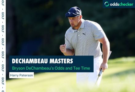What are Bryson DeChambeau’s 2024 Masters chances and when does he tee off?
