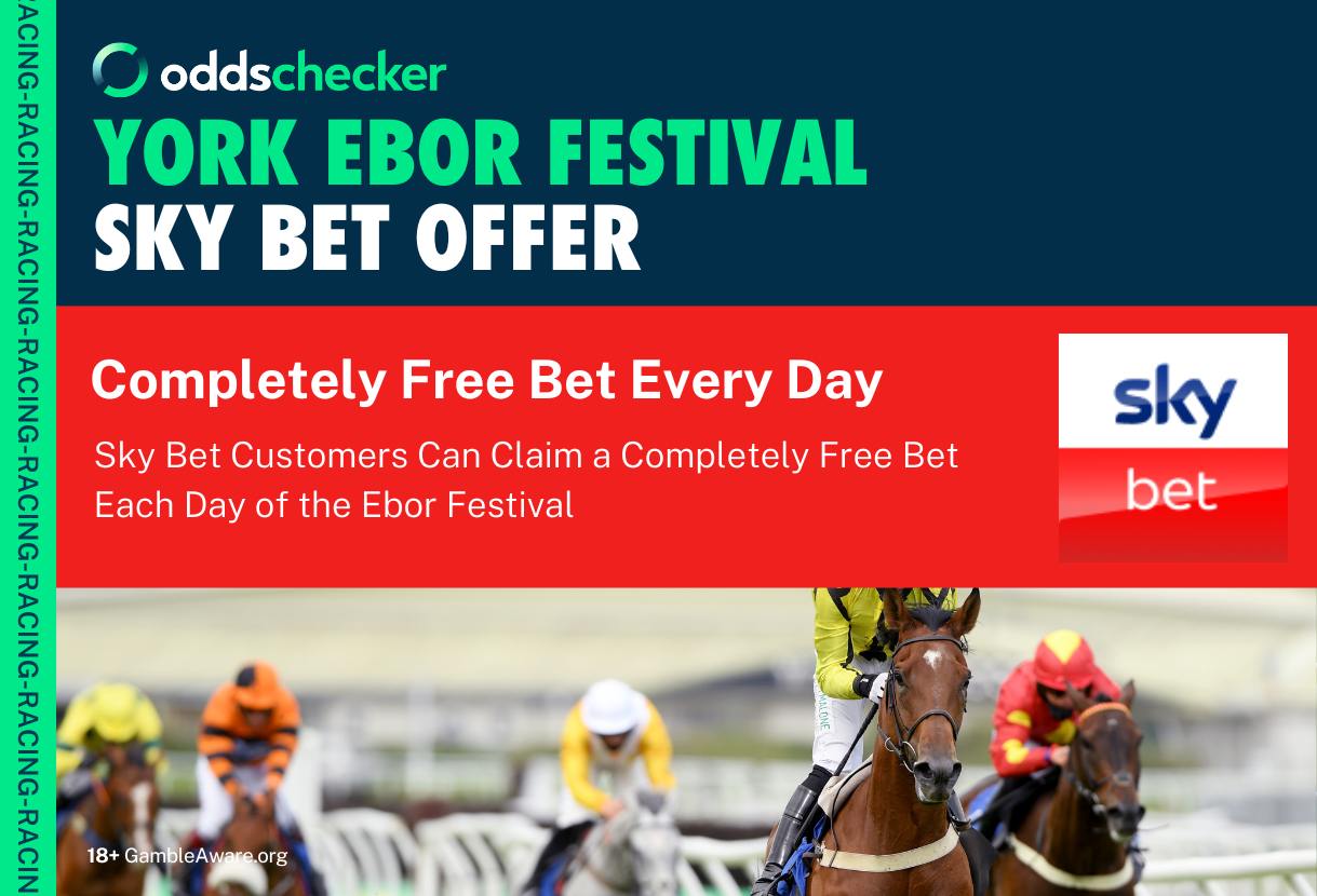 Claim a Completely Free Bet Every Day of the Ebor Festival With Sky Bet