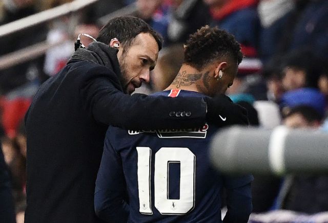 Neymar injury sees Man Utd cut for Champions League clash 