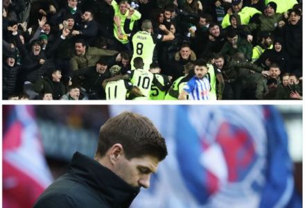 Rangers gift-wrap the Scottish Premiership title to Celtic after St Johnstone draw