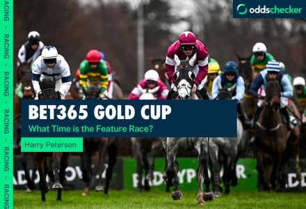 What time is the Bet365 Gold Cup at Sandown?