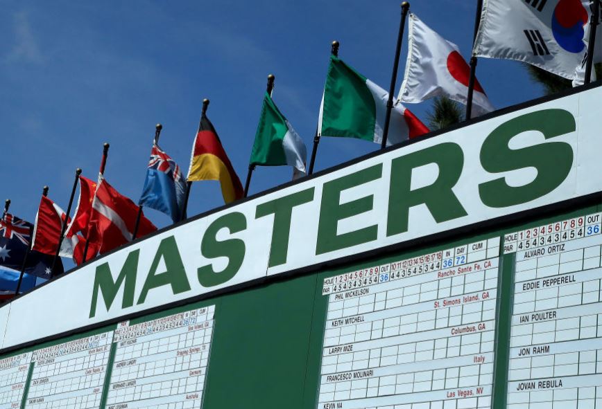 30/1 shot the best backed Englishman to win the Masters