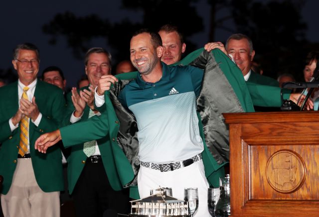 Sergio Garcia wins the Masters