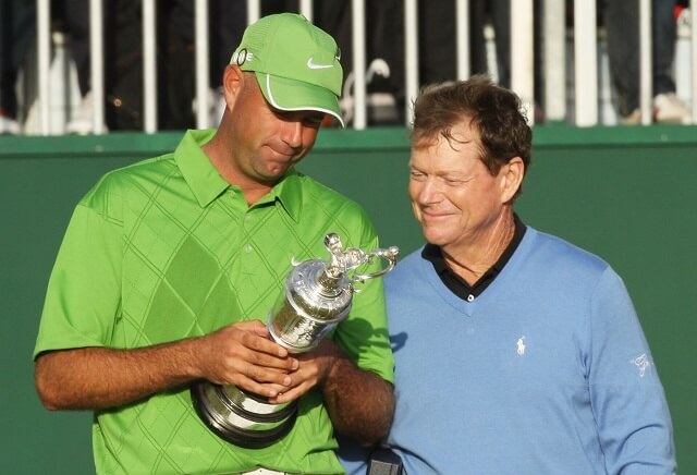 Punters throw the kitchen Cink at 2009 Open champion