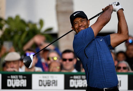 Tiger Woods withdraws from Dubai Desert Classic