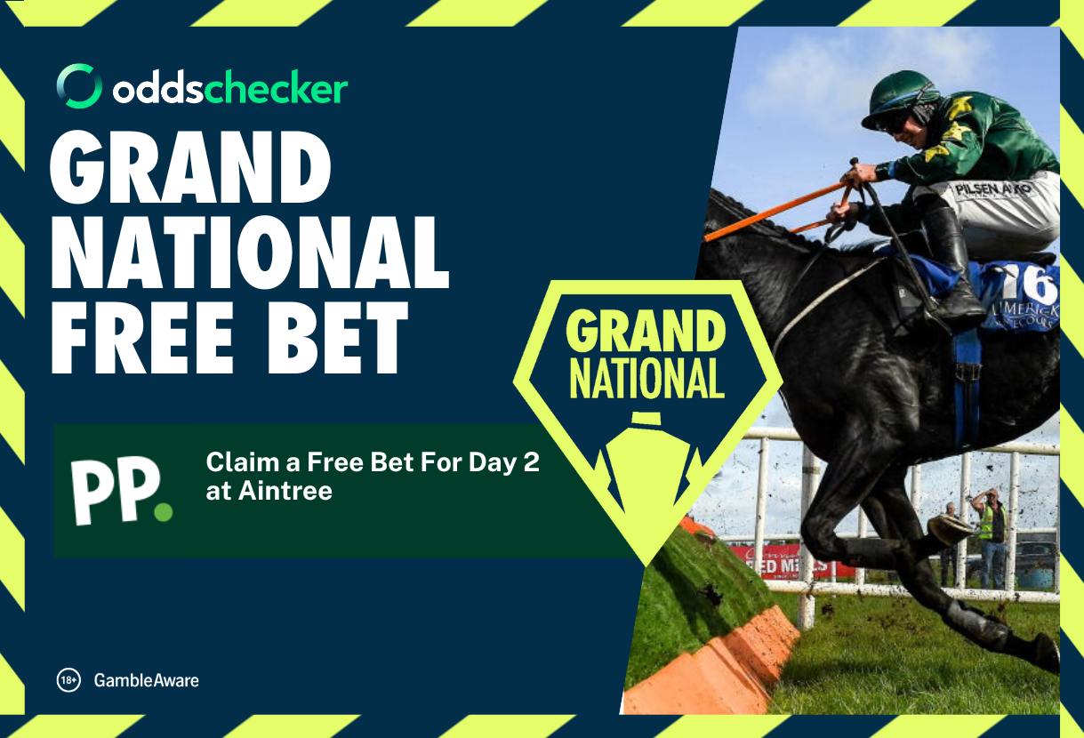 Grand National Free Bet: Claim a Completely Free Bet for Day 2 at Aintree From Paddy Power
