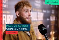Jake Paul vs Andre August Odds, UK Time, Undercard & Prediction