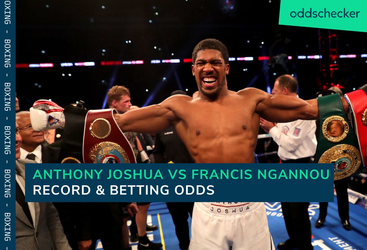 Anthony Joshua Fight Record & Betting Odds Ahead of Francis Ngannou Fight