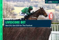 LiveScore Bet: Bet £10, Get £20 In Free Bets For The Festival