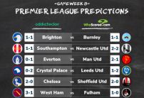 Premier League Score Predictions: WhoScored vs oddschecker Gameweek 8
