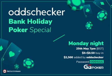 How to enter the oddschecker Bank Holiday Special poker tournament