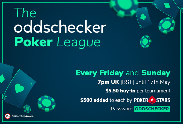 How to enter the Oddschecker Special poker tournament