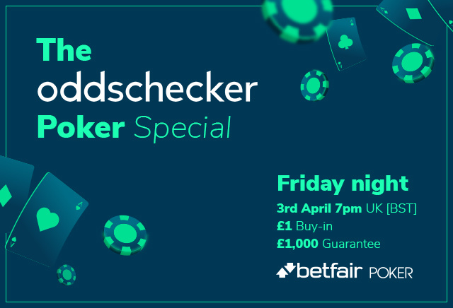 How to enter the Oddschecker £1k Special poker tournament