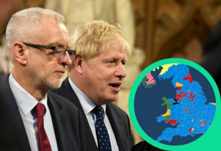 General election odds tracker: Interactive map shows the result bookies expect in each constituency