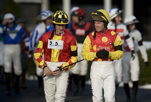 Betting suspended on Champion Jockey as Richard Johnson suffers injury scare
