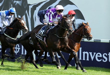 Wings of Eagles wins Epsom Derby