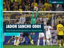 Jadon Sancho Odds to Make England Euro Squad and Next Club