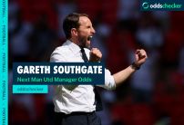 Next Man Utd Manager Odds: Gareth Southgate takes 69% of the bets this week
