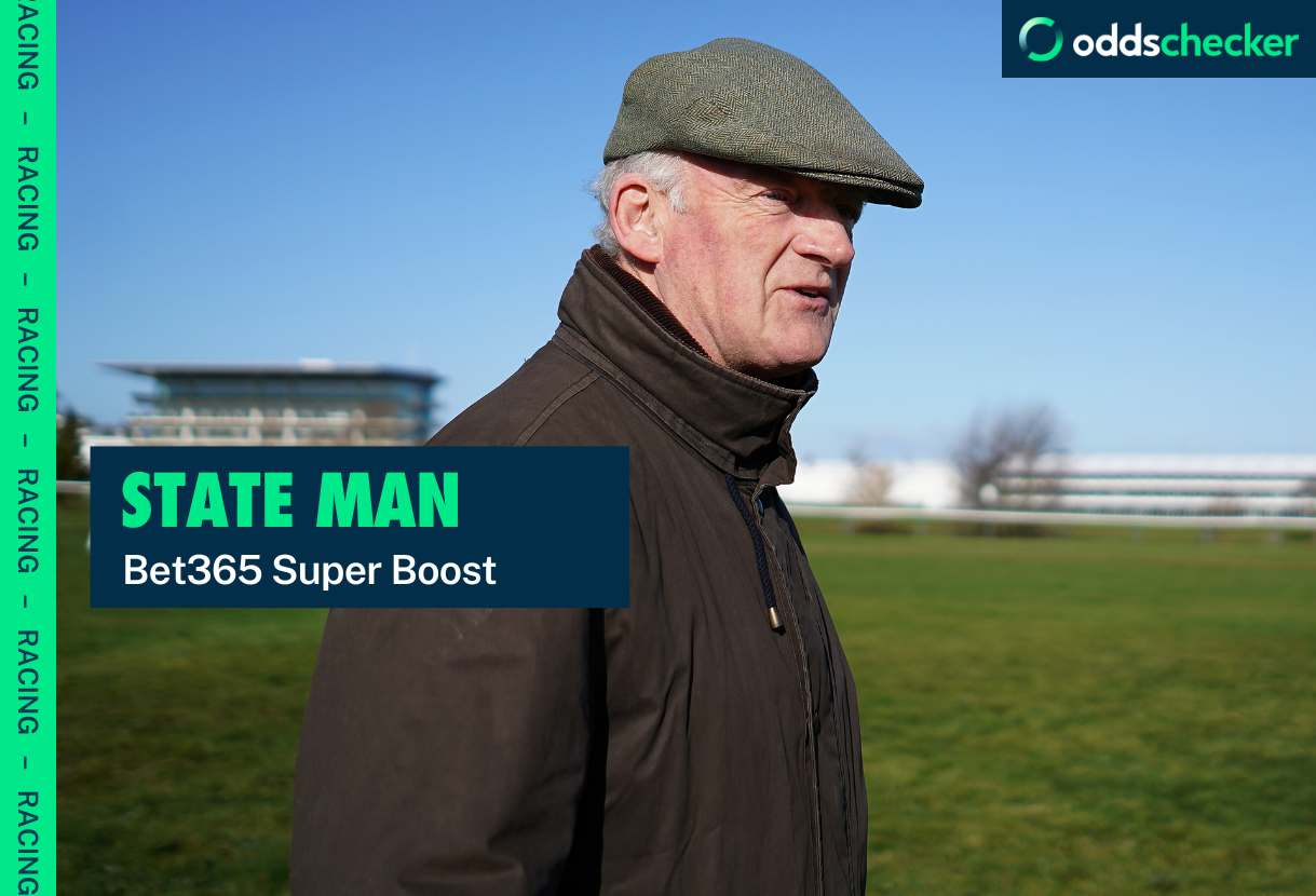 Bet365 Super Boost: Get State Man at Evens in the Champion Hurdle