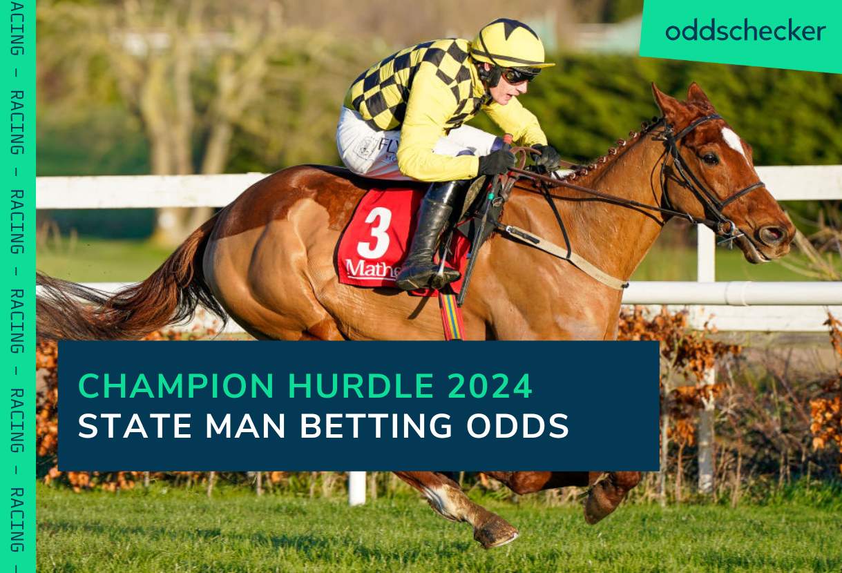 State Man 75% likely to win Champion Hurdle after Constitution Hill ruled out