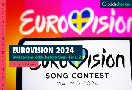 Eurovision 2024 Odds: Switzerland 22% likely to win before Semi-Final bow