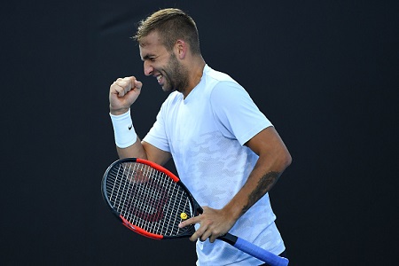 Dan Evans beats Marin Cilic in biggest win of his career