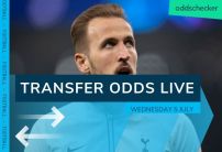 oddschecker Wednesday Transfer Odds: Kane, Mbappe & Lavia
