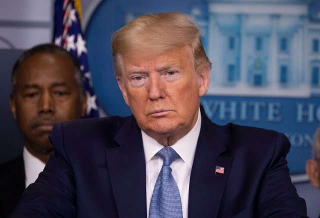 How much does the performance of the US economy affect Trump's odds of re-election?