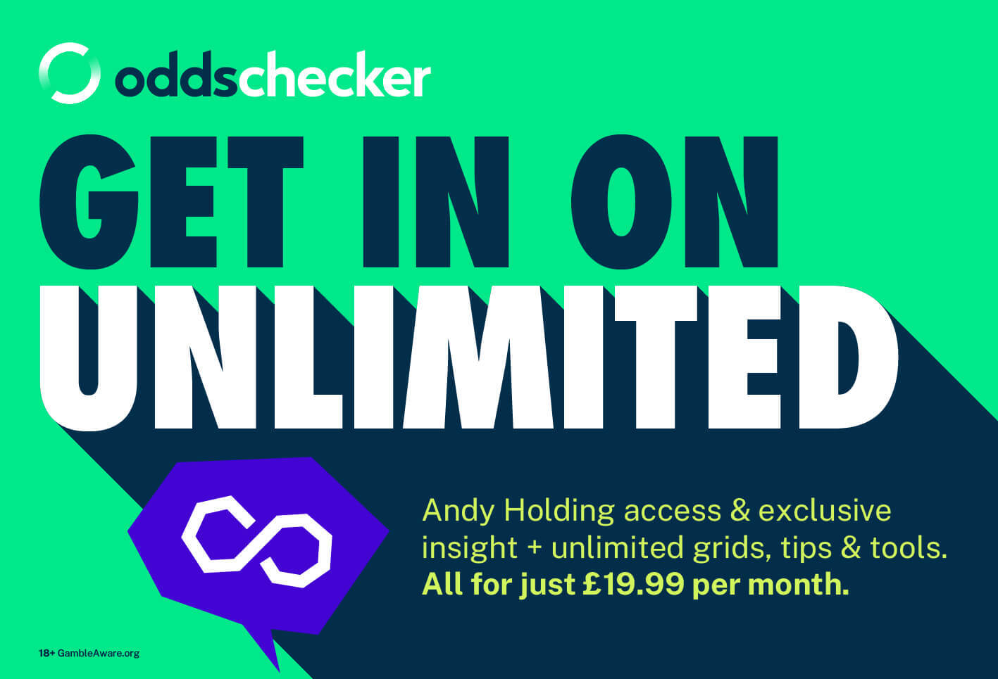 Oddschecker Unlimited Feature Set
