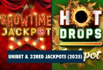 Latest 32Red & Unibet Jackpots – Must Drop Before £1,000,000!