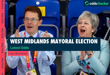 West Midlands Mayoral Election Odds: Andy Street surges ahead of Richard Parker
