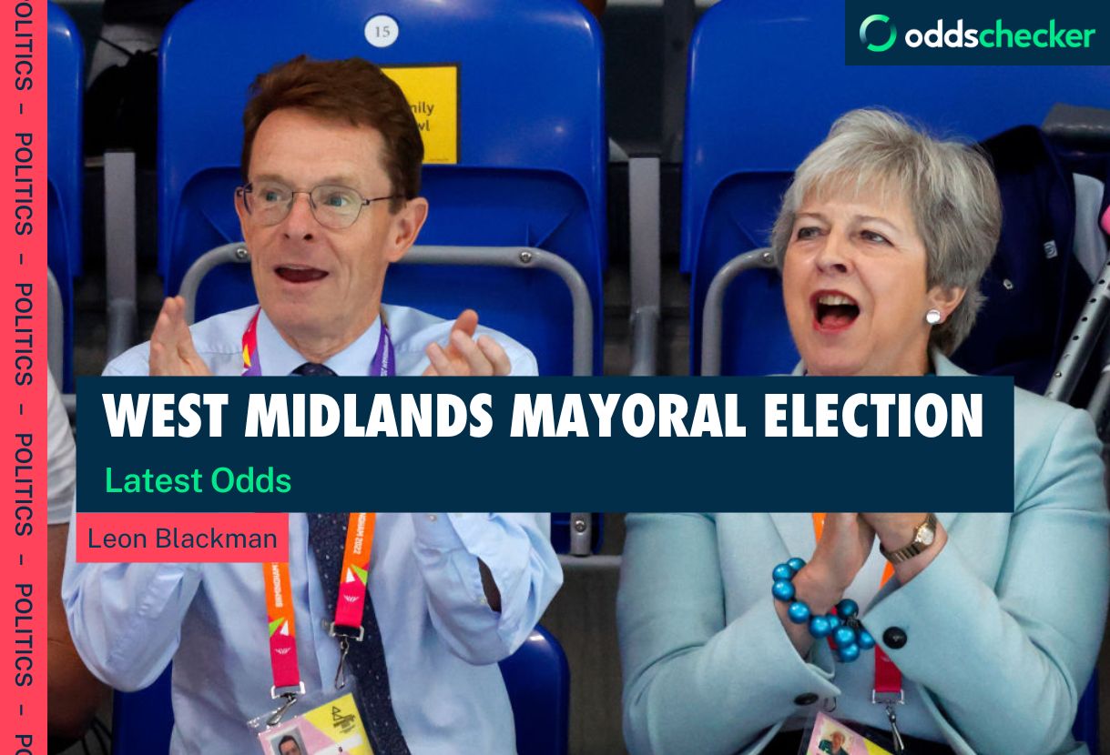 West Midlands Mayoral Election Odds: Andy Street surges ahead of Richard Parker