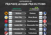 WhoScored vs oddschecker Premier League Score Predictions Gameweek 13