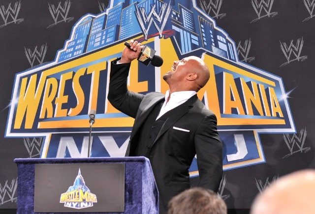 The Rock closing in on a Wrestlemania match? 
