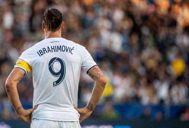 Zlat is back: Swedish striker Zlatan Ibrahimovic is odds-on to join Everton amidst Carlo Ancelotti rumours