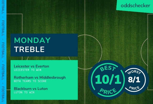 Football Accumulator Tips: Monday's 10/1 Treble backs Leicester
