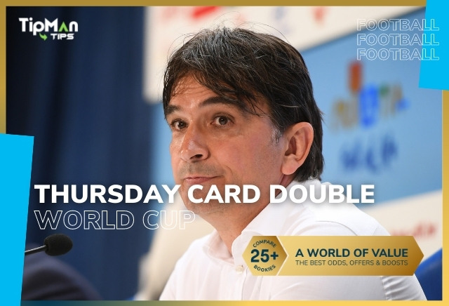 Football Accumulator Tips: Thursday's 23/1 World Cup Card Double