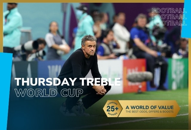 World Cup Tips: Thursday's 9/1 Acca predicts another Spain win