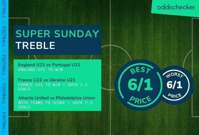Football Accumulator Tips: 6/1 Super Sunday Treble predicts England U21 win