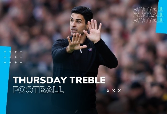 Football Accumulator Tips: Thursday’s 8/1 European Treble featuring Arsenal 
