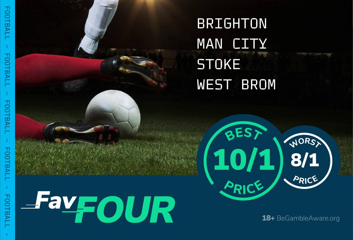 Football Accumulator Tips: Saturday FavFour 10/1 backs emphatic Man City win