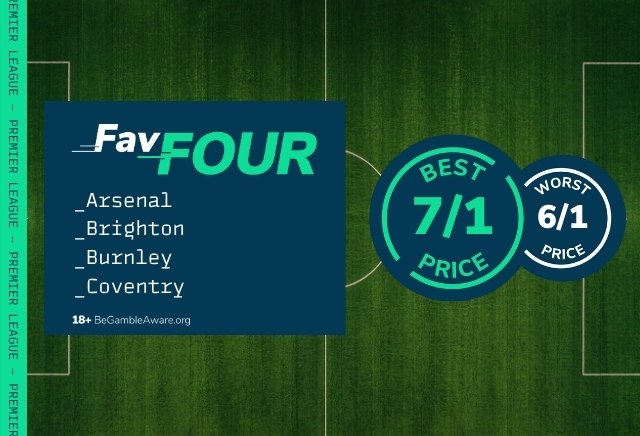 Football Accumulator Tips: Saturday's 7/1 FavFour backs Arsenal victory