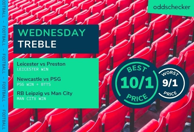 Football Accumulator Tips: Wednesday 10/1 Treble backs Man City to win