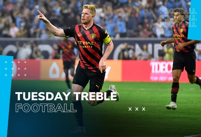 Football Accumulator Tips: Tuesday's 15/2 Treble backs comfortable Manchester City win