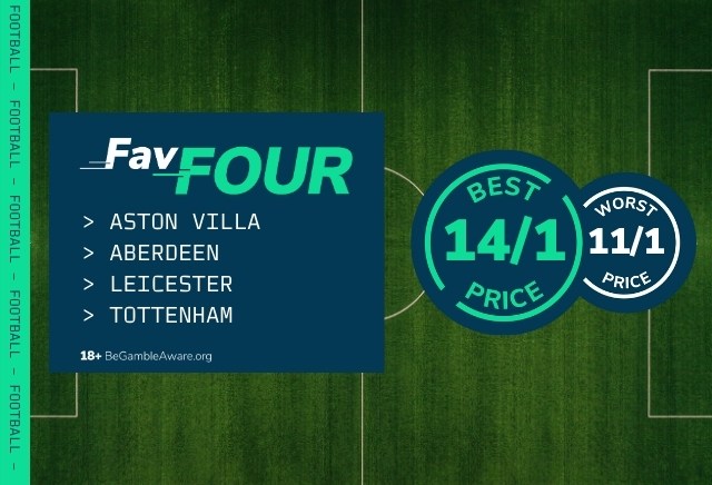 Football Accumulator Tips: 14/1 FavFour backs Aston Villa win