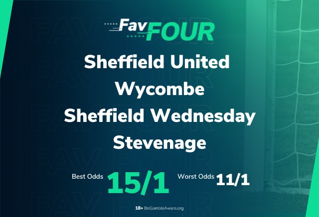 Football Accumulator Tips: Saturday's 15/1 FavFour backs Sheffield United win